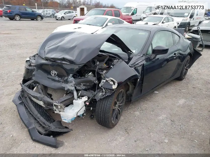 JF1ZNAA12L8753773 2020 Toyota 86