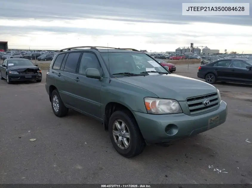 JTEEP21A350084628 2005 Toyota Highlander V6