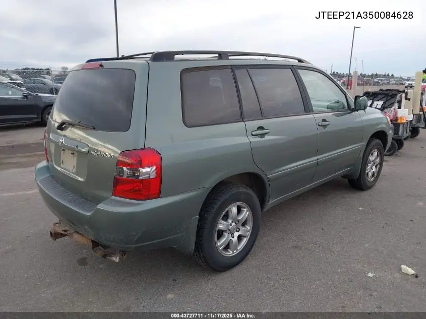 JTEEP21A350084628 2005 Toyota Highlander V6