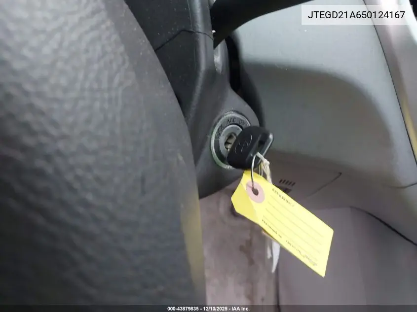 JTEGD21A650124167 2005 Toyota Highlander