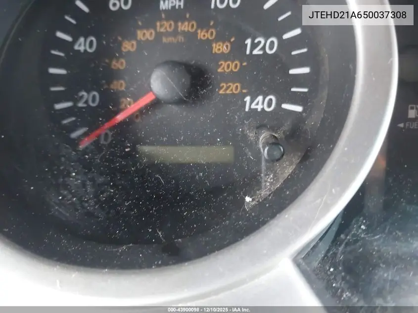 JTEHD21A650037308 2005 Toyota Highlander