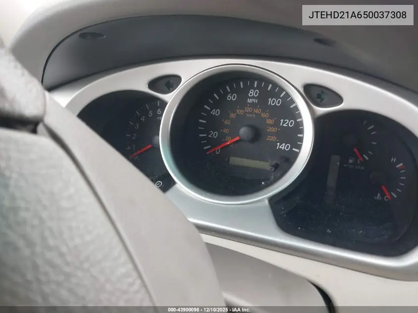 JTEHD21A650037308 2005 Toyota Highlander