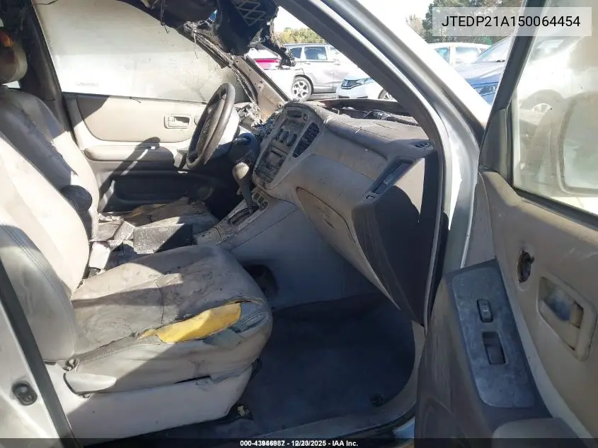 JTEDP21A150064454 2005 Toyota Highlander V6