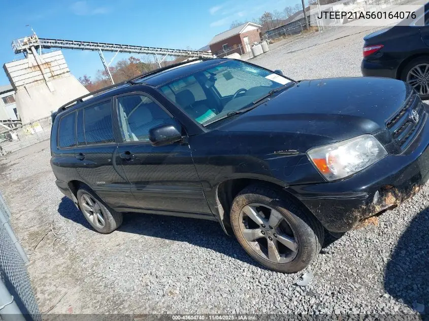 JTEEP21A560164076 2006 Toyota Highlander Limited V6