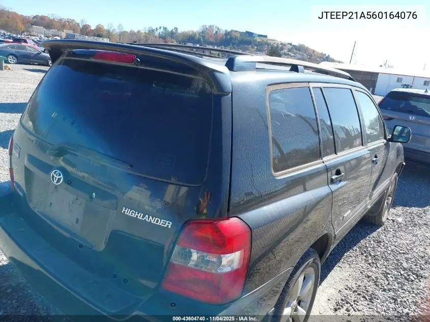 JTEEP21A560164076 2006 Toyota Highlander Limited V6