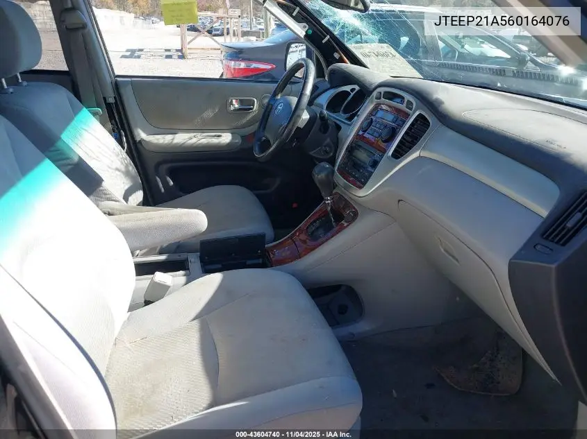 JTEEP21A560164076 2006 Toyota Highlander Limited V6