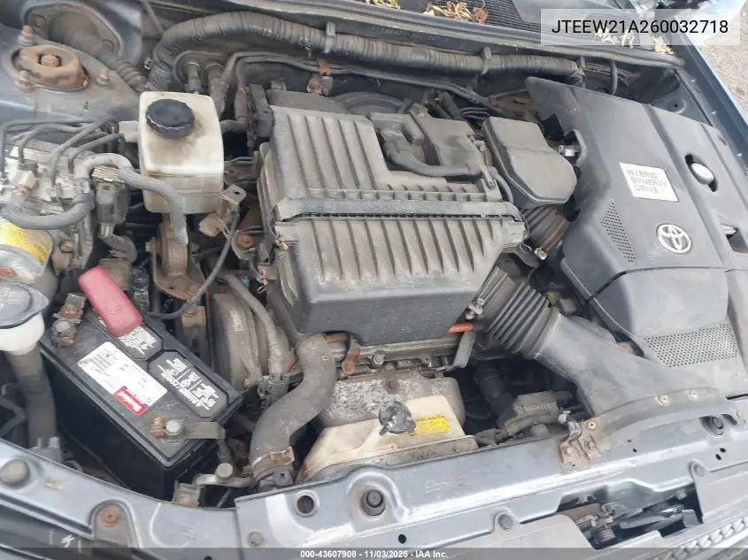JTEEW21A260032718 2006 Toyota Highlander Hybrid Limited V6
