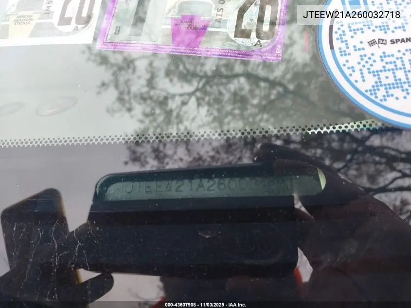 JTEEW21A260032718 2006 Toyota Highlander Hybrid Limited V6