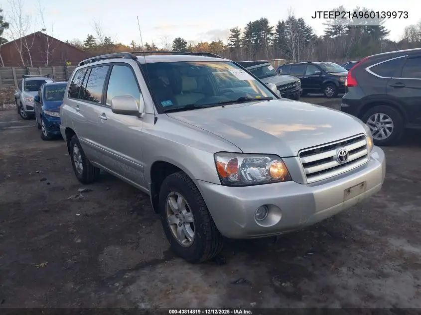 JTEEP21A960139973 2006 Toyota Highlander V6