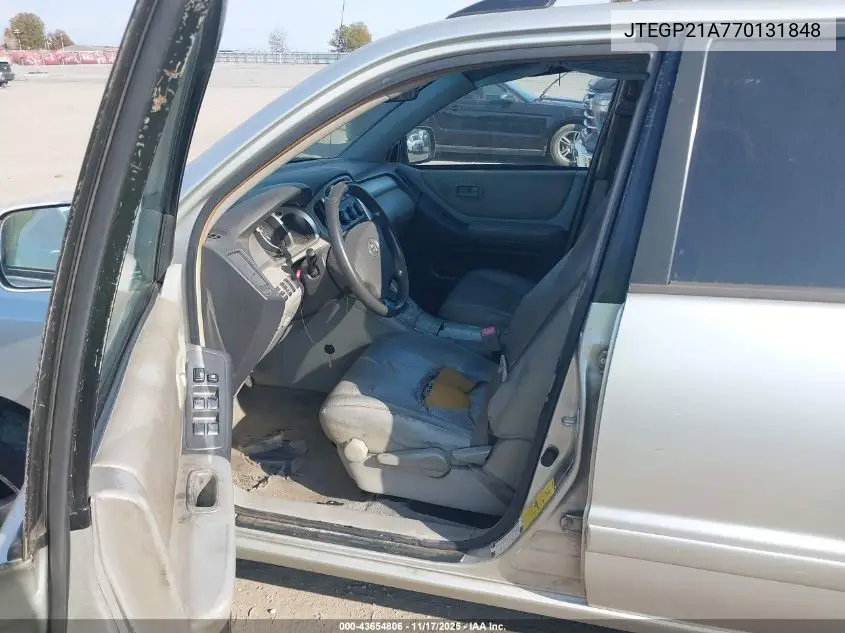 JTEGP21A770131848 2007 Toyota Highlander V6