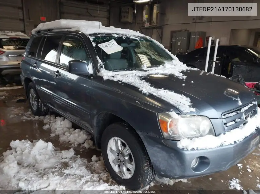 JTEDP21A170130682 2007 Toyota Highlander 3Rd Row
