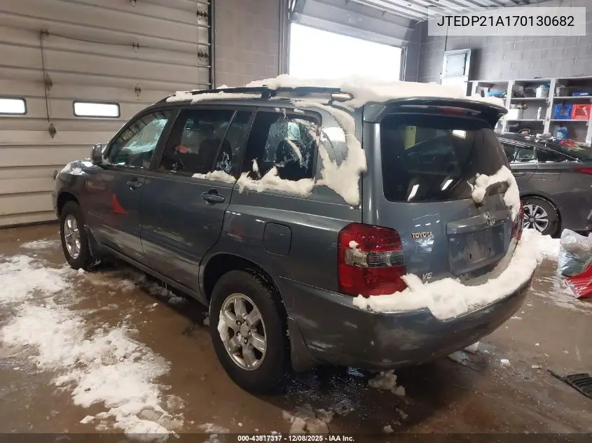 JTEDP21A170130682 2007 Toyota Highlander 3Rd Row