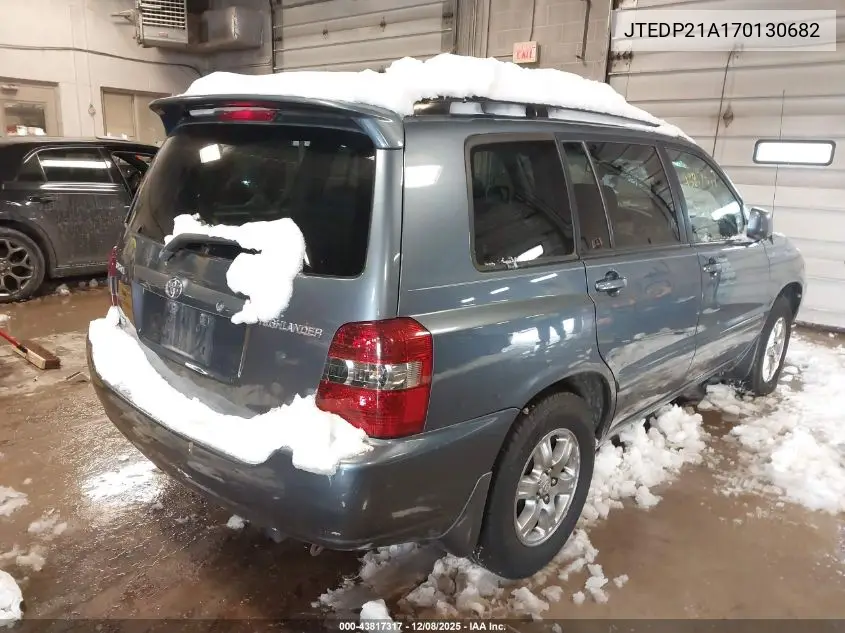 JTEDP21A170130682 2007 Toyota Highlander 3Rd Row