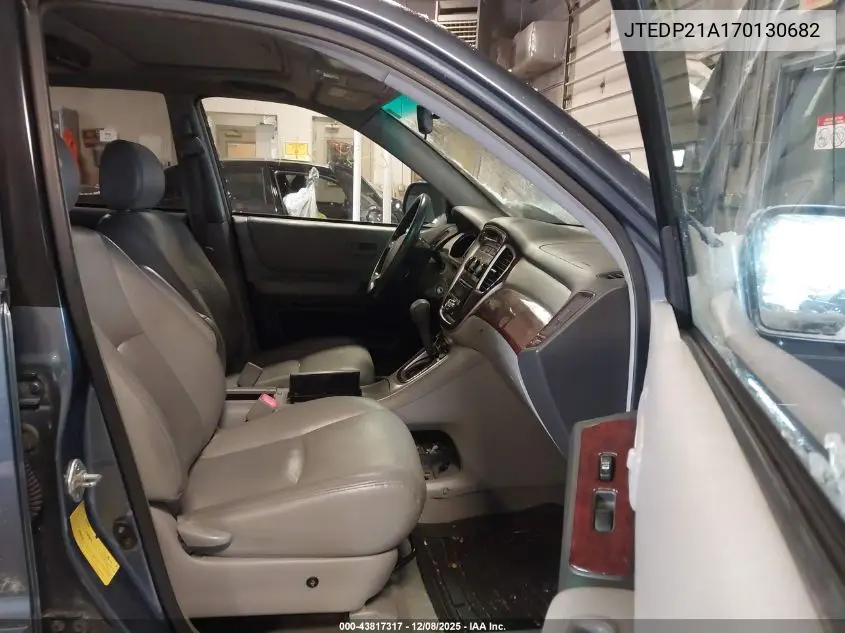 JTEDP21A170130682 2007 Toyota Highlander 3Rd Row