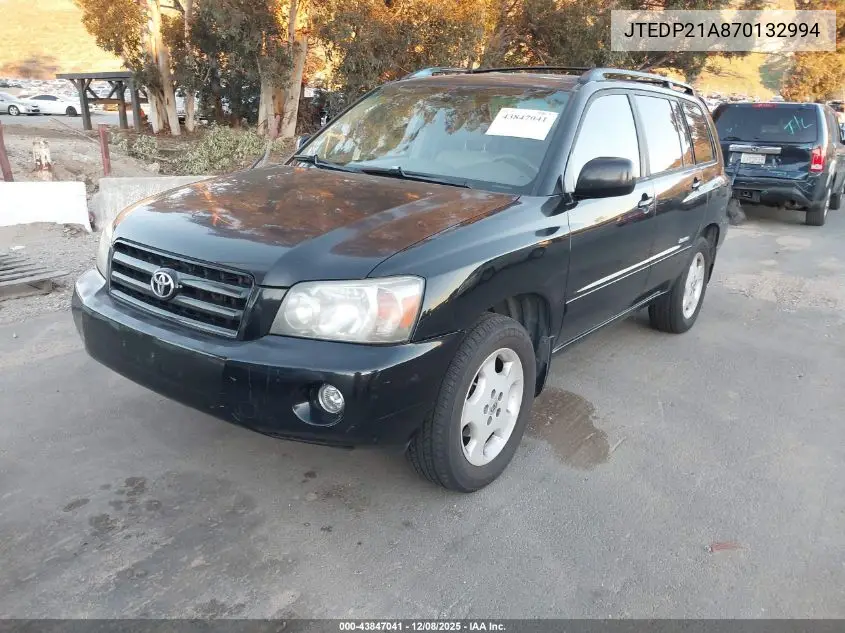 JTEDP21A870132994 2007 Toyota Highlander Limited V6