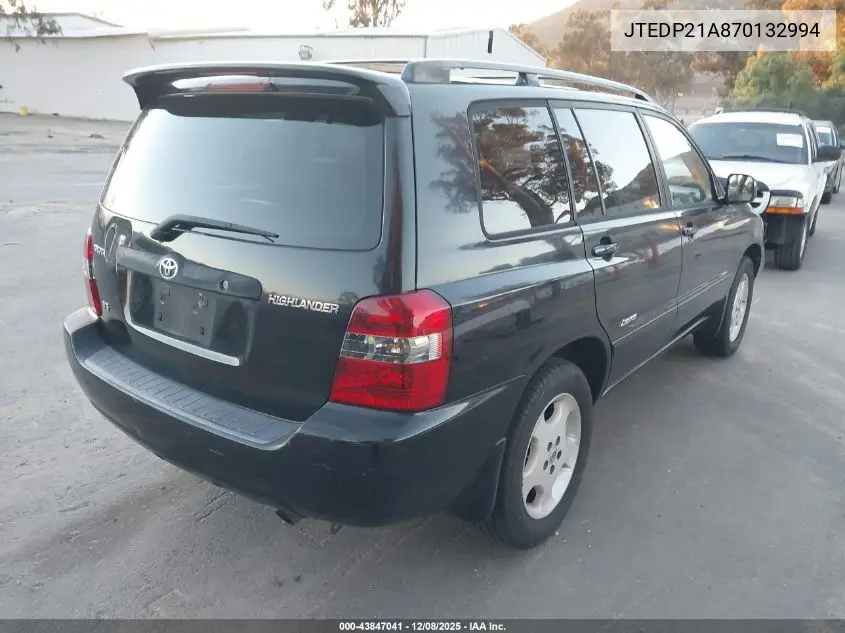 JTEDP21A870132994 2007 Toyota Highlander Limited V6