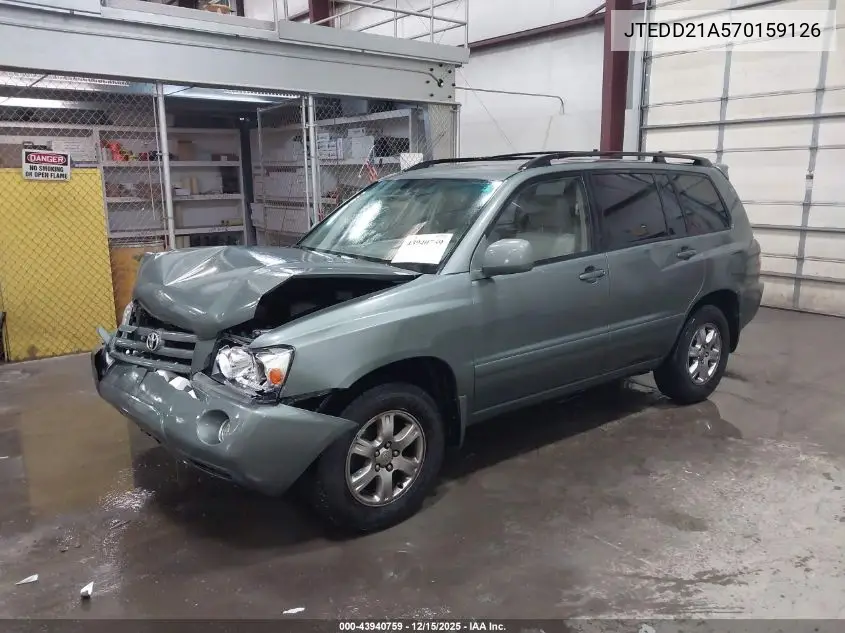 JTEDD21A570159126 2007 Toyota Highlander