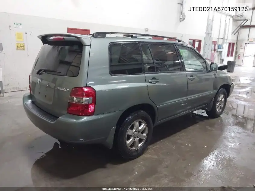 JTEDD21A570159126 2007 Toyota Highlander