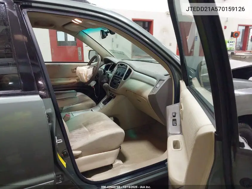 JTEDD21A570159126 2007 Toyota Highlander