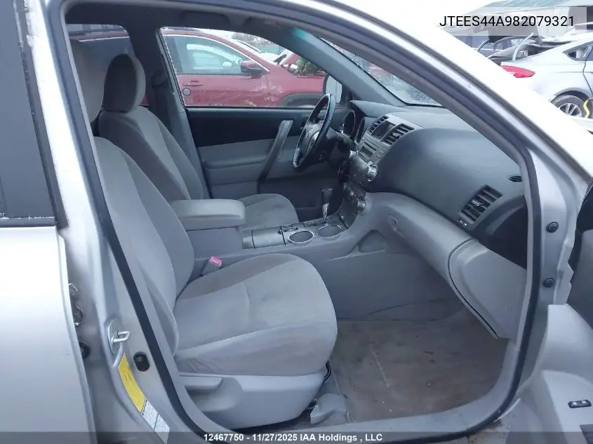 JTEES44A982079321 2008 Toyota Highlander Sr5