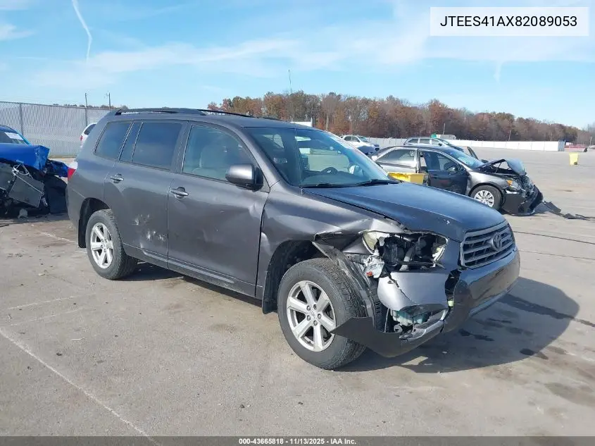 JTEES41AX82089053 2008 Toyota Highlander