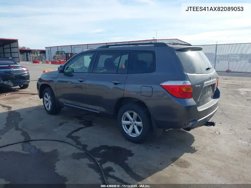 JTEES41AX82089053 2008 Toyota Highlander