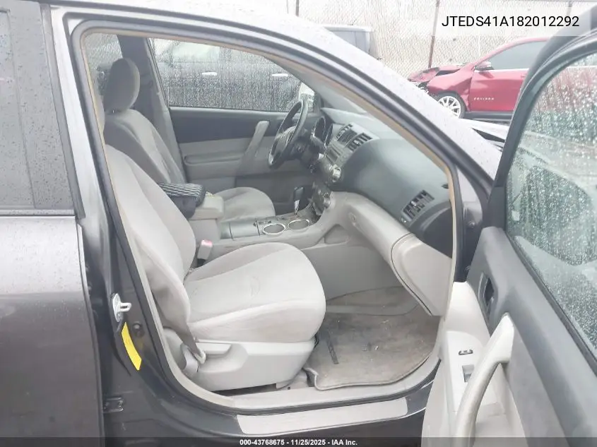 JTEDS41A182012292 2008 Toyota Highlander