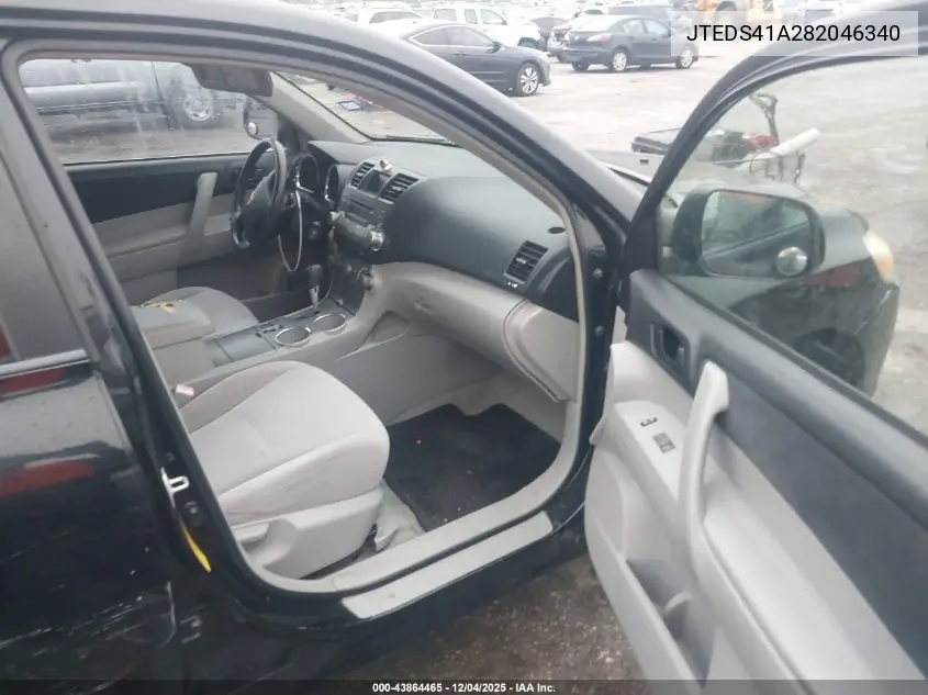 JTEDS41A282046340 2008 Toyota Highlander