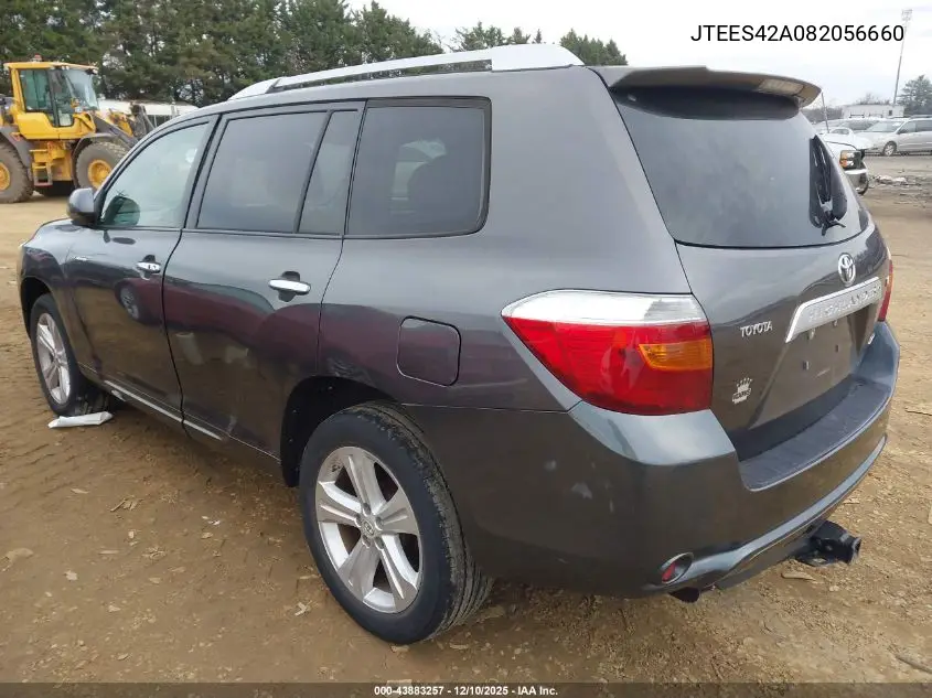 JTEES42A082056660 2008 Toyota Highlander Limited