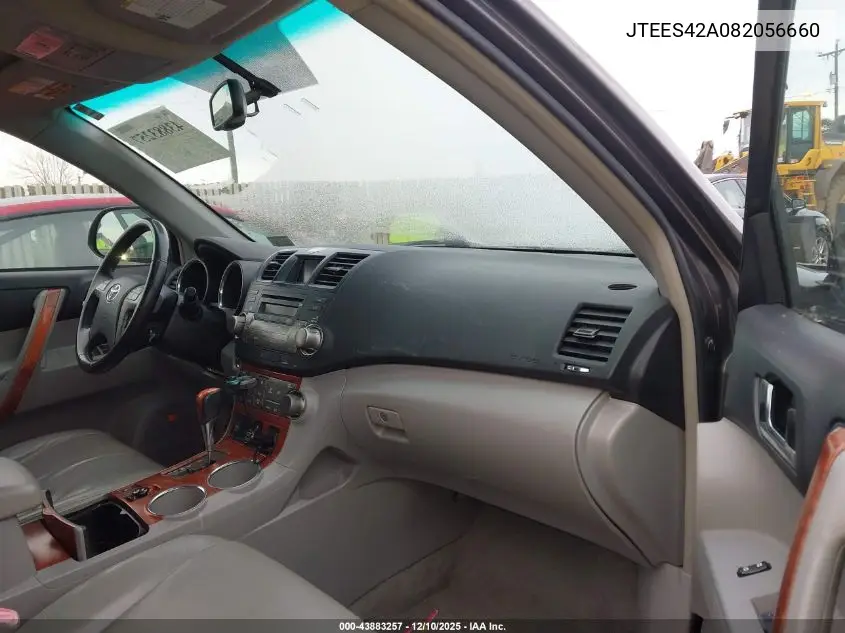 JTEES42A082056660 2008 Toyota Highlander Limited