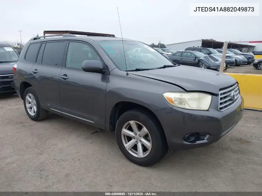 JTEDS41A882049873 2008 Toyota Highlander