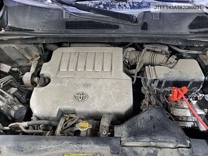 JTEES43A582080001 2008 Toyota Highlander Sport