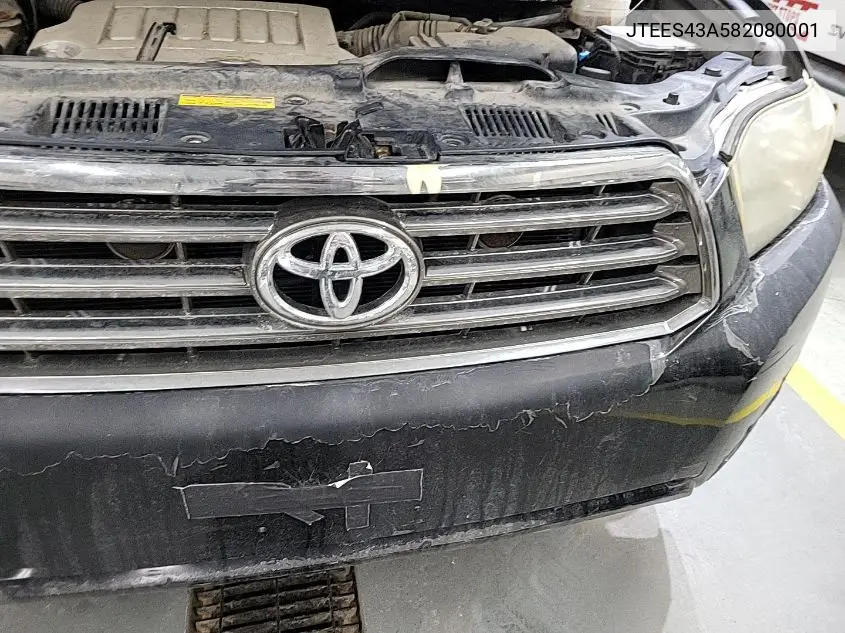 JTEES43A582080001 2008 Toyota Highlander Sport