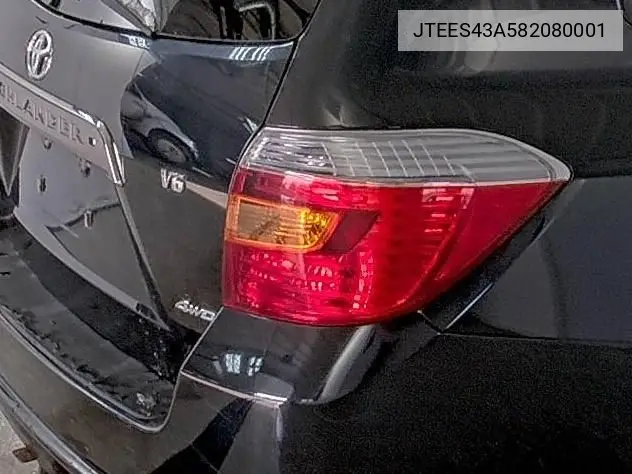 JTEES43A582080001 2008 Toyota Highlander Sport