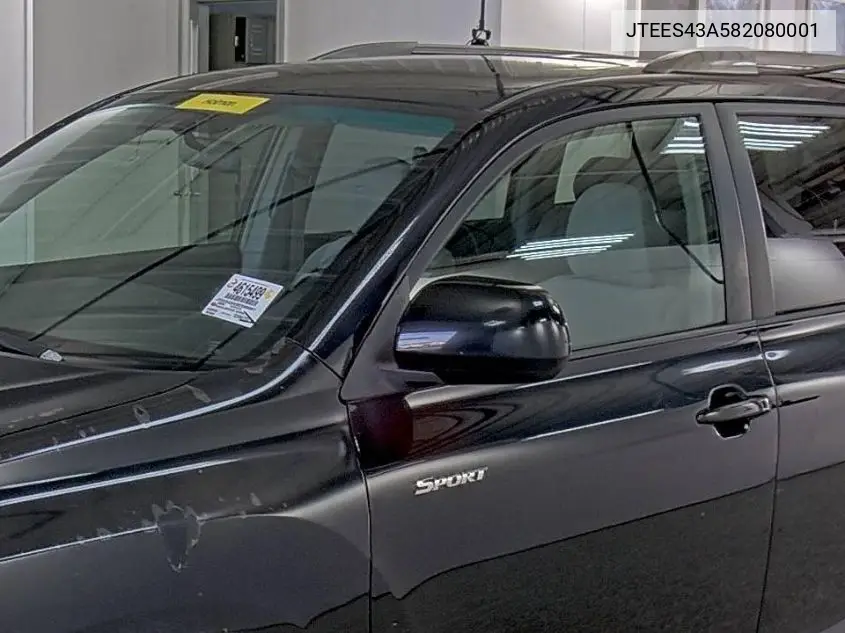 JTEES43A582080001 2008 Toyota Highlander Sport