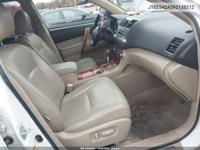 JTEES42A592135212 2009 Toyota Highlander Limited