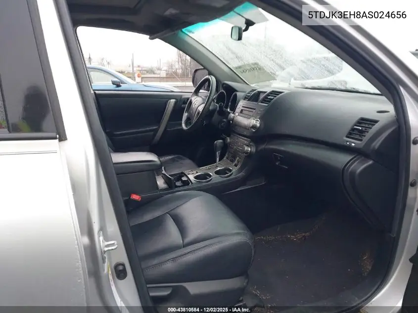 5TDJK3EH8AS024656 2010 Toyota Highlander Se V6