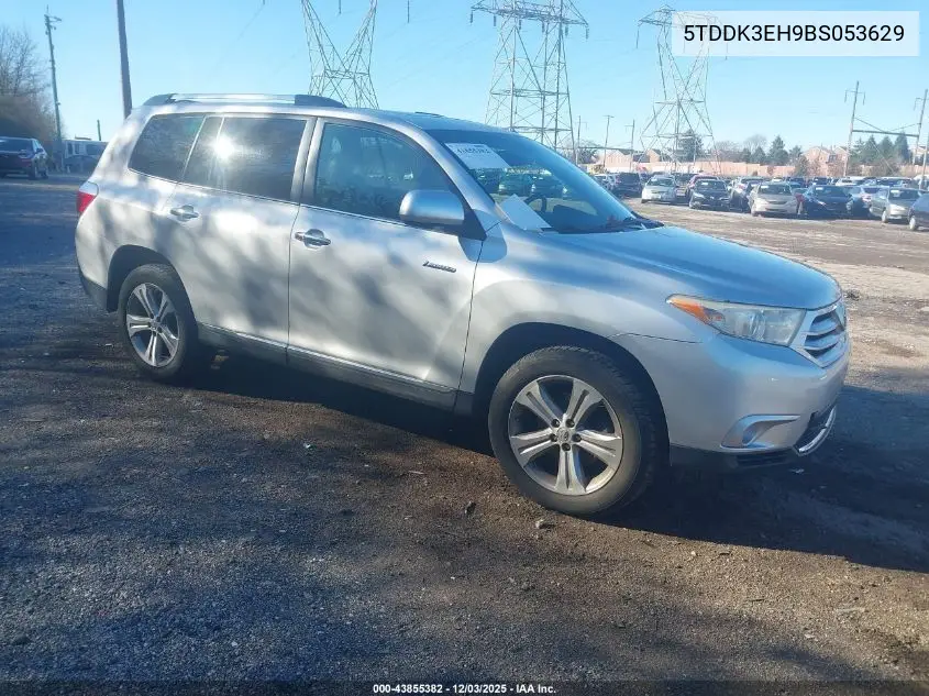 5TDDK3EH9BS053629 2011 Toyota Highlander Limited V6