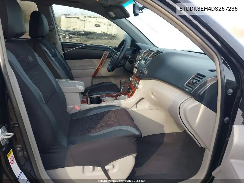 5TDDK3EH4DS267236 2013 Toyota Highlander Limited V6