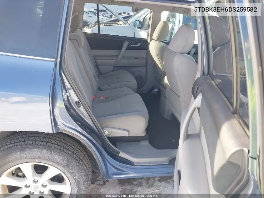 5TDBK3EH6DS259582 2013 Toyota Highlander Base Plus V6