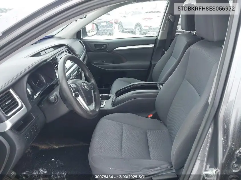 5TDBKRFH8ES056972 2014 Toyota Highlander Le/Le Plus
