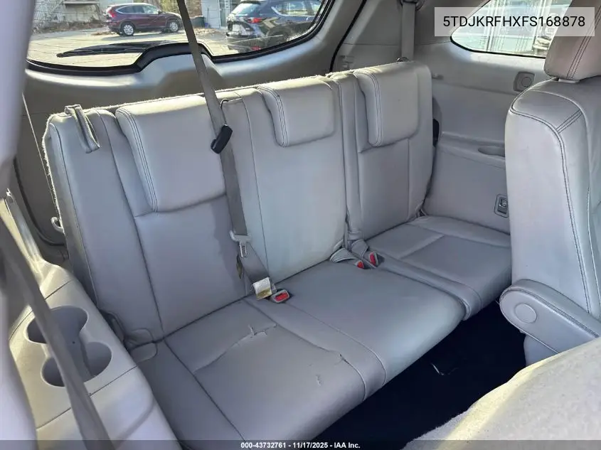5TDJKRFHXFS168878 2015 Toyota Highlander Xle V6