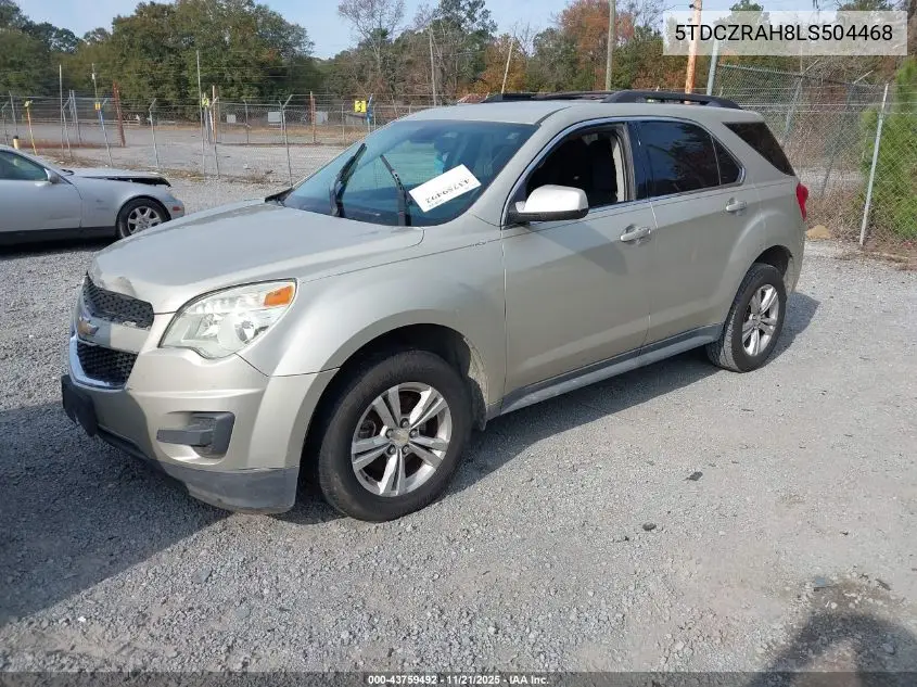 5TDCZRAH8LS504468 2020 Toyota Highlander L