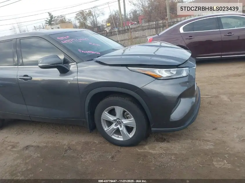 5TDCZRBH8LS023439 2020 Toyota Highlander L