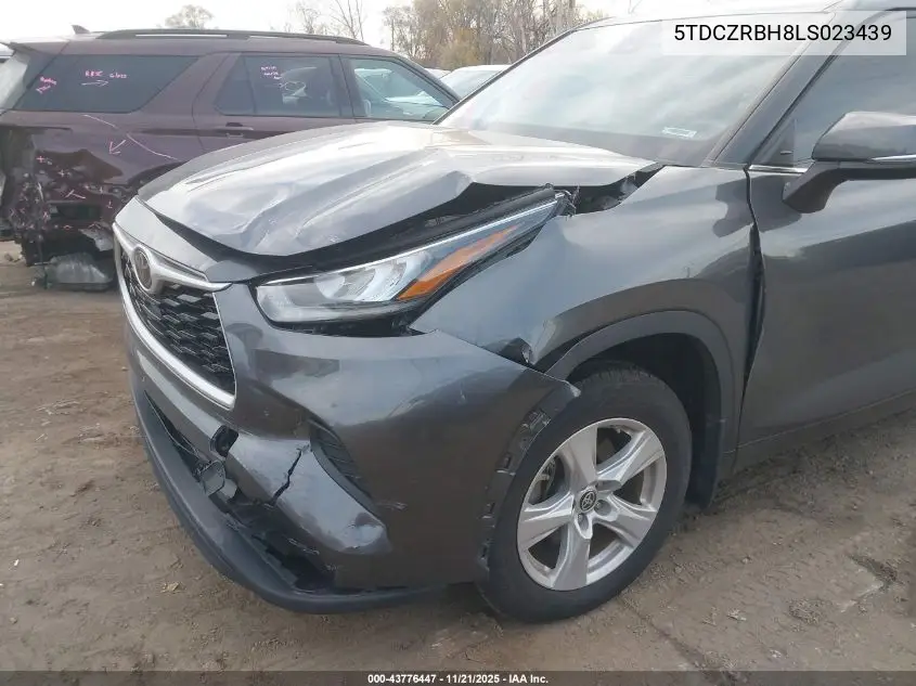 5TDCZRBH8LS023439 2020 Toyota Highlander L