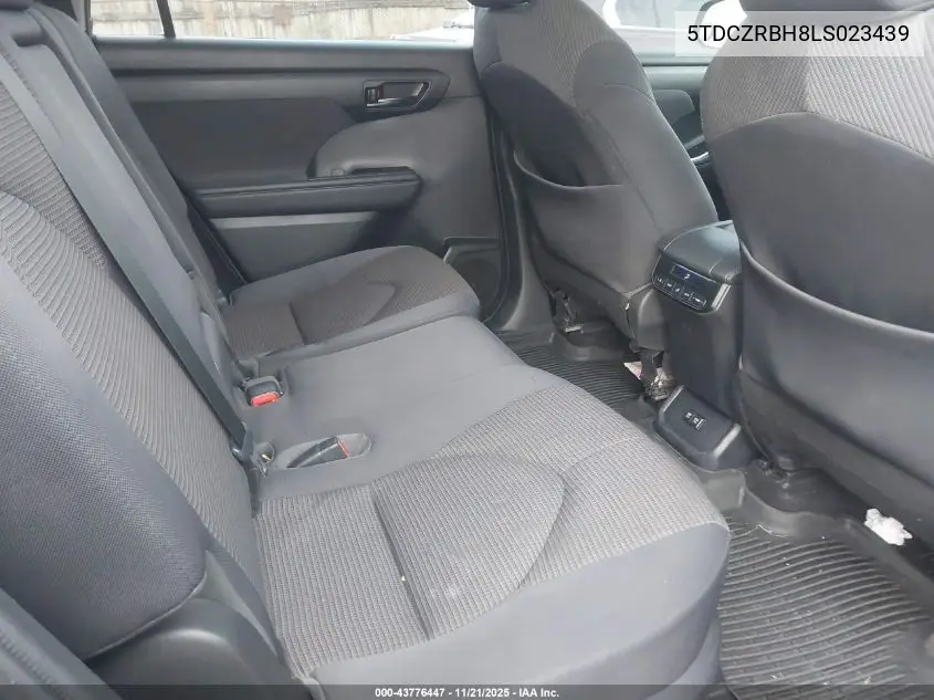 5TDCZRBH8LS023439 2020 Toyota Highlander L