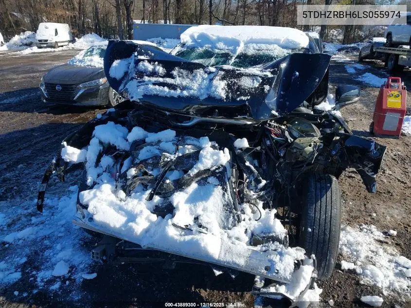 5TDHZRBH6LS055974 2020 Toyota Highlander Xle