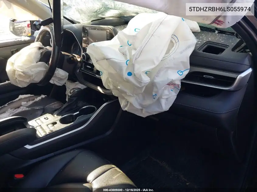5TDHZRBH6LS055974 2020 Toyota Highlander Xle
