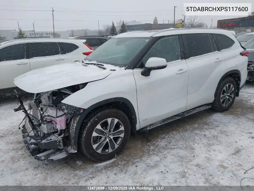5TDABRCHXPS117600 2023 Toyota Highlander
