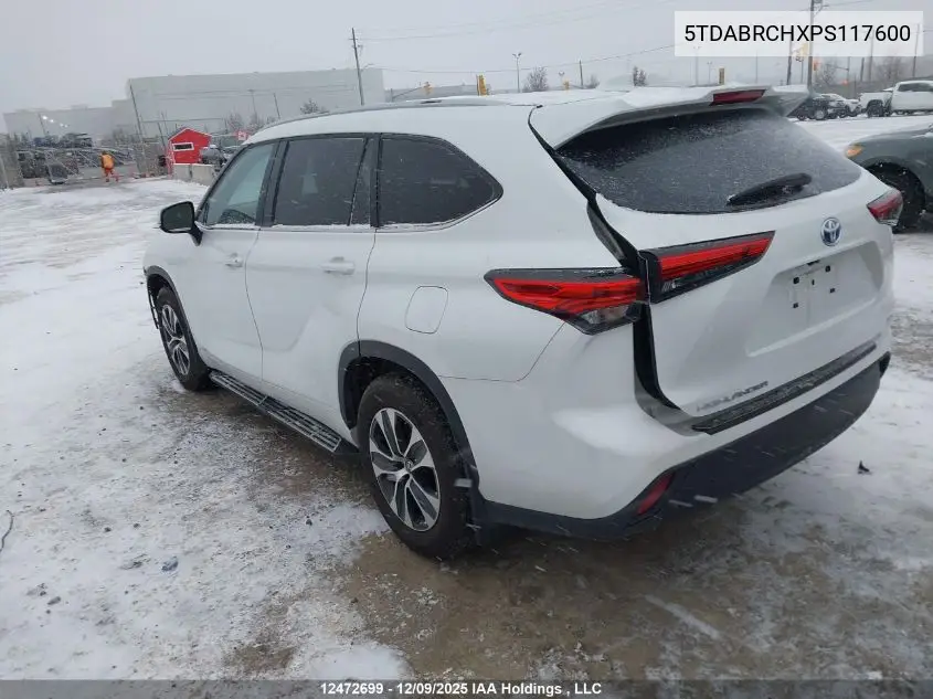 5TDABRCHXPS117600 2023 Toyota Highlander